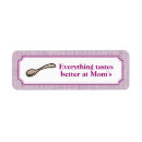 Search for cooking return address labels Bakers