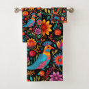Search for turquoise and orange bath towels Floral