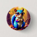 Search for cute squirrel badges Colourful