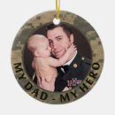 Search for army camo christmas tree decorations veteran