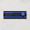 Search for thin blue line business cards Officer
