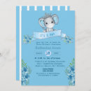 Search for drive by baby boy shower invitations Elephant