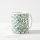Search for leaves drinkware Seamless