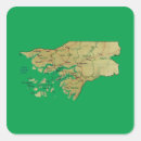 Search for guinea bissau stickers Map