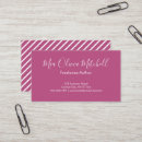 Search for berries business cards Pink