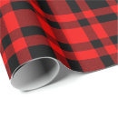Search for black watch tartan wrapping paper Red