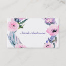 Search for wreath business cards Purple