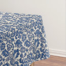 Search for blue white floral pattern tablecloths Flowers