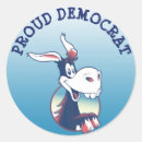 Search for democrats round stickers Political
