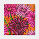 Search for gerber daisy magnets Gerbera