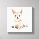 Search for chihuahua dog canvas prints Dogs