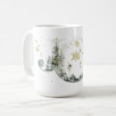 Search for elegant snowflakes mugs Forest