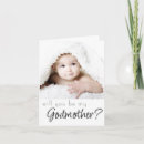 Search for godmother proposal Baptism christening