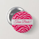 Search for zebra and pink badges Girly