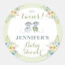 Search for twin girl stickers Green