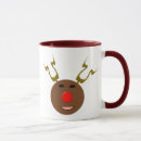 Search for reindeer antlers mugs Funny