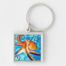 Search for cephalopod key rings Under the sea
