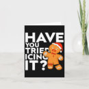 Search for funny gingerbread christmas cards Xmas