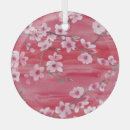 Search for cherry blossom christmas tree decorations Watercolor