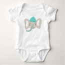 Search for elephant baby clothes Black and white