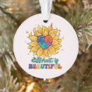 Search for puzzle piece christmas tree decorations Neurodiversity
