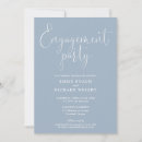 Search for blue engagement party invitations Classic