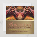 Search for fantasy party invitations Gold