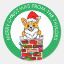 Search for corgi christmas stickers Cute