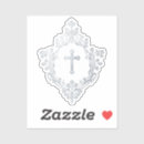 Search for silver floral stickers Religious