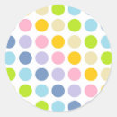 Search for polka dot stickers White