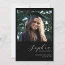 Search for university graduation announcement cards Black