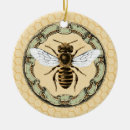 Search for honey bee christmas tree decorations Vintage