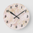Search for pink glitter clocks Chic