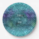 Search for purple and teal plates Mermaid