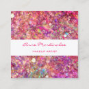 Search for glitz business cards Pink