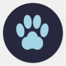 Search for blue paw stickers Pet