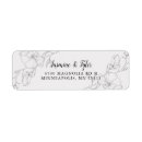 Search for magnolia wedding return address labels Botanical