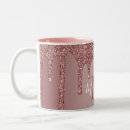 Search for glam and glitter mugs Girly