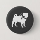 Search for pug accessories Silhouette