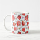 Search for fresh strawberries mugs Nature
