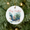 Search for fawn christmas tree decorations Watercolor