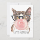 Search for whimsical cat illustration postcards Funny