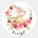 Search for girl deer stickers Baby shower