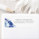 Search for navy wedding return address labels Elegant