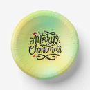 Search for santa claus paper bowls Celebration