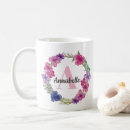 Search for pink and blue mugs Monogrammed