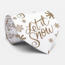 Search for let it snow ties Xmas