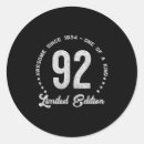 Search for vintage year stickers Old