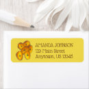 Search for banana return address labels Island