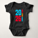 Search for new year baby bodysuits Celebration